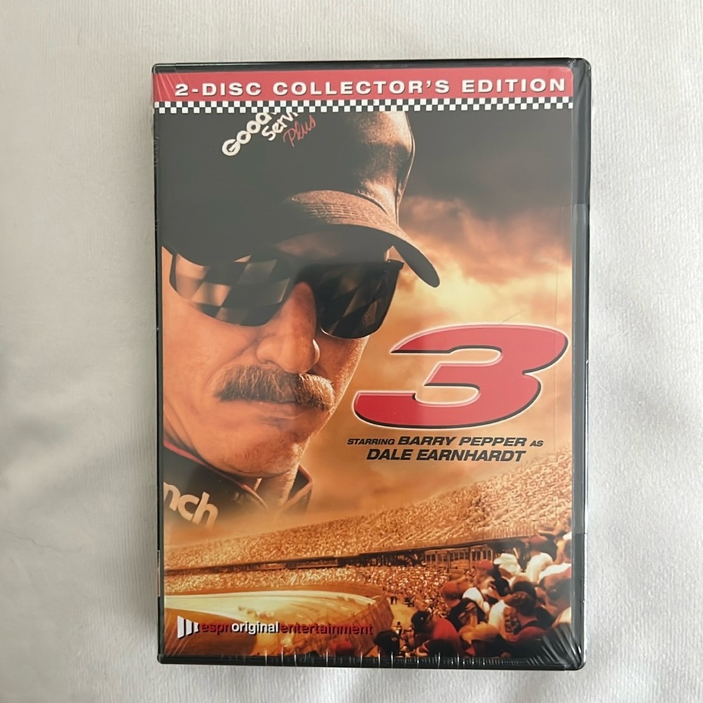 3, Dale Earnhardt-DVD-Collector’s Edition-Sealed